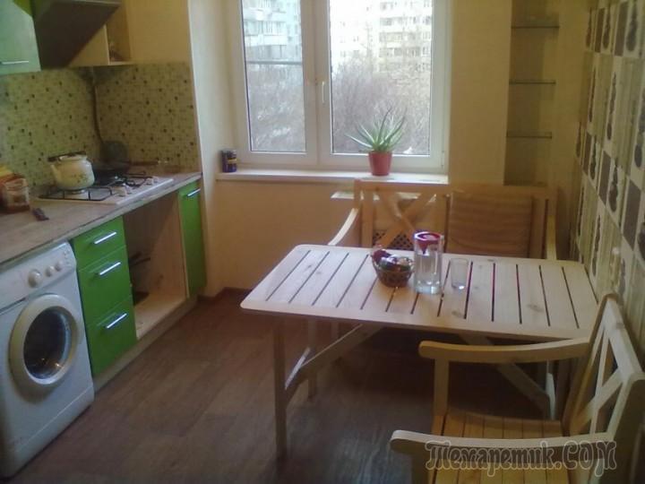 Как я практически в одиночку делал ремонт на кухне с нуля